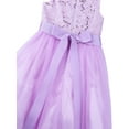 thumbnail image 7 of Aislor Kids Girls Christening Dress Flower Girls Rhinestone Belt Evening Gown 2-16 Lavender 2, 7 of 7