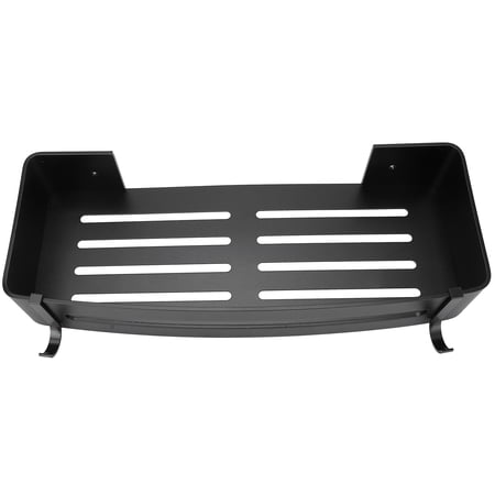 Bathroom Shower Rack, Large Volume Black Aluminum Rack Shower Gel Rack ...