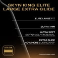 thumbnail image 6 of SKYN King Elite Large Extra Glide Non-Latex Condoms, 10 Count – Extra Glide for Extra Comfort, 6 of 10