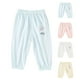 thumbnail image 4 of Odeerbi 0-5 Años Niños Niñas Algodón Lino Bloomers Verano Impresión Lindo Jogger Pantalones Casual Transpirable Linterna Pantalones Haren Pantalones, 4 of 4