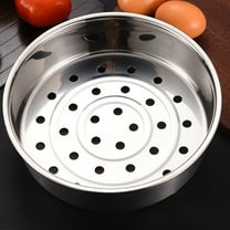 Luxshiny 2Pcs Vegetable Steamer Basket Stainless Steel Steamer Insert for Pot Safe and Wear Resistant