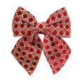 thumbnail image 2 of DIANWUDG Christmas Tree Bow Pendant Velvet Bow Decoration Suitable For Store Shopping Mall Window Background Wall Decorations, 2 of 6