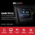 thumbnail image 2 of Estéreo para Auto MB Quart Pantalla Táctil de 7" CarPlay Inalámbrico Android, 2 of 9