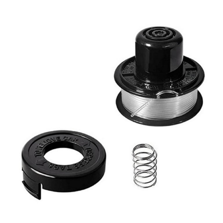 6 Pack RS 136 Weed Eater String for .065, 20ft Black Decker String Trimmer  Replacement Line Spool for ST4500, ST4000, RS 136 BKP, 143684 01 Spool  Model 
