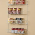 thumbnail image 5 of ClosetMaid 4-Tier Door or Wall Mount Rack Organizer, White, 5 of 10