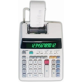 Victor Technology 1208-2 Two-Color Compact Printing Calculator