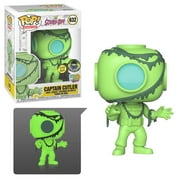 Funkoe Scooby-Doo #632 Captain Cutler - Glows in the Dark Limited Edition 50th Anniversary Vinyl Action Figures Pop! Toys Birthday gift toy Collections ornaments - w/Plastic protective shell - New!