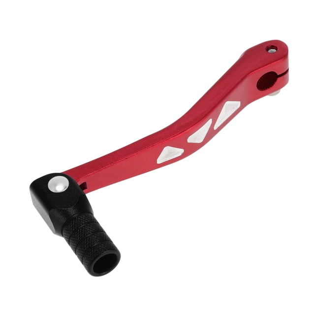 Palanca de cambio de motocicleta plegable para Yamaha TTR 50cc, pedal de aleación de aluminio, brazo de palanca roja cabeza negra