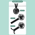 thumbnail image 3 of Portable Handheld Fan Flexible Octopus Tripod Desktop Fan Baby Stroller / Crib Hanging Fan with Ambient Night Light 3 Adjustable Wind Speeds 360° Rotation, 3 of 9