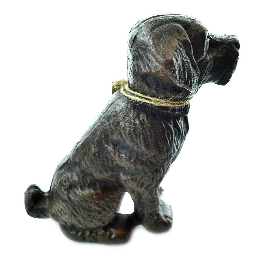 Lulu Decor, Cast Iron Dog Door Stopper, Doorstops, Sculpture, Dog