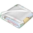thumbnail image 4 of Anime Cartoon Blanket Little Twin Stars Pink Soft Plush Fuzzy Throw Blanket for Adults Kids Bedroom Bed Couch Office All Season Facecloth Blanket Throw 40"x50", 4 of 6