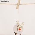 thumbnail image 3 of Muñeco de Navidad Staraise, Papá Noel, muñeco de nieve, alce, colgante, decoraciones navideñas para el hogar, adorno navideño, Navidad, Noel, Navidad, 3 of 5