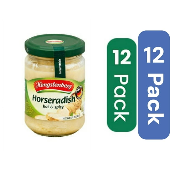 Hengstenberg Horseradish 5.25 oz (Pack Of 12)