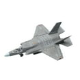 thumbnail image 2 of Kit de modelo de a escala 1/72, recuerdo educativo, decoración de mesa, habilidades motoras finas, adorno de avión para cafetería, estantería F35, 2 of 9