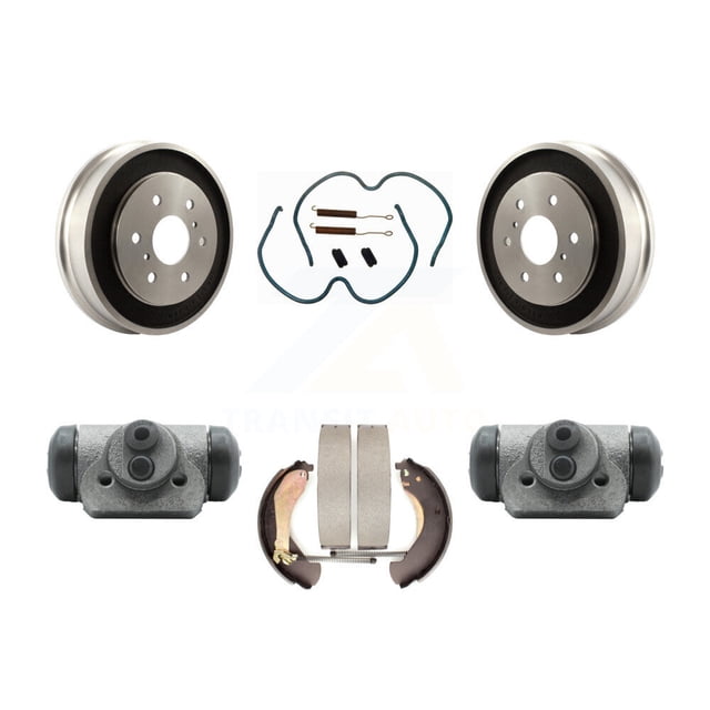 Transit Auto Rear Brake Drum Shoes Spring and Cylinders Kit for Car Chevrolet Silverado 1500 GMC Sierra Classic K8N-100460