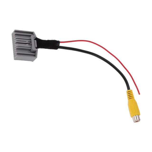 Cable de arnés de adaptador de cámara de vista trasera Unique Bargains para Honda Fit 2014-2016 1 Pcs RCA