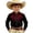 0-Black52, variant on Hienoo Boys Cowboy Long Sleeve Shirt Vintage Western Print Button-Down Shirt, Sizes 4-13