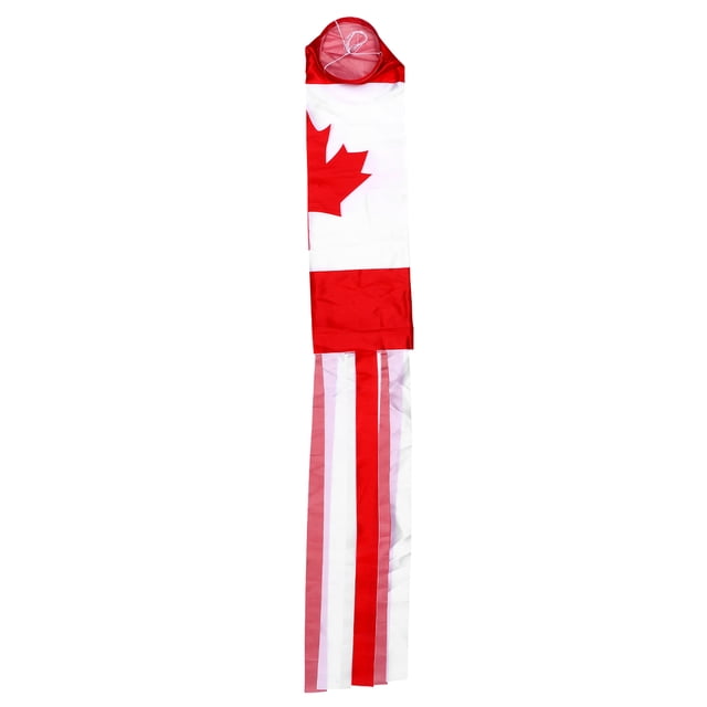 Miangastore Windsock Decorative Flag Hanging Decoration (140cm Canadian Maple Leaf)