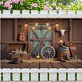 thumbnail image 3 of Rustic Design Cowboy Banner Western Theme Decoration Vintage Wooden Elements for Western Party Theme Party Cowboy Event, 3 of 9