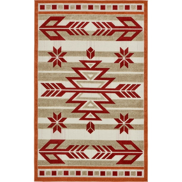 Unique Loom Albuquerque Indoor/Outdoor Modern Southwestern Area Rug or