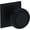 Black, variant on Baldwin HDBRECHR044 Bremerton Non-Turning One-Sided Dummy Door Knob - Brass