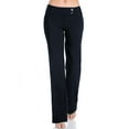thumbnail image 4 of MixMatchy Women's High Waist Slim Boot-Cut Stretch Office Pants Trousers, 4 of 6