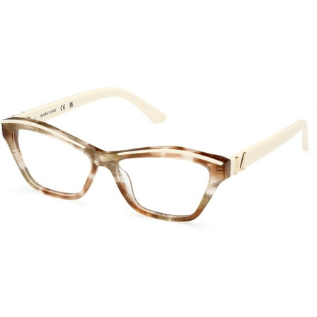 Eyeglasses Guess By Marciano GM 0396 059 Beige Brown/Havana / Shiny Ivory