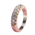 thumbnail image 2 of Fiudx Anillo para Dama, Elegante Joya con Diseño Geométrico, Llamativo Material de Aleación, Ideal para Uso Diario, Ocasiones Especiales, para Amantes de La Moda. Viene En Un Elegante Empaque de Opp., 2 of 6