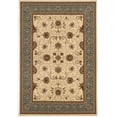 thumbnail image 2 of 8â€™ x 11â€™ Cream and Blue Traditional Area Rug, 2 of 5