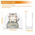 thumbnail image 4 of Yayeee Napkin Holder for Table Kitchen Paper Tissue Organization, Green Cute Cat, 4 of 8