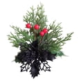 thumbnail image 2 of Puntoco Agujas de pino de Navidad Simulación de frutos rojos Accesorios de flores de Navidad Manchas Árbol de Navidad Caja de Navidad Decoración Manualidades, 2 of 6