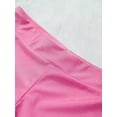 thumbnail image 5 of iixpin Girls Solid Color Swim Leggings Upf 50+ Sun Protective Rashguard Athletic Pants Gymnastics Dance Tights Pink 12, 5 of 6