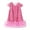 Pink, variant on Cathalem Little Girl Dresses Girl Clothes Casual Print Flowy Short Sleeve Dresses (Pink,5-6 Years)