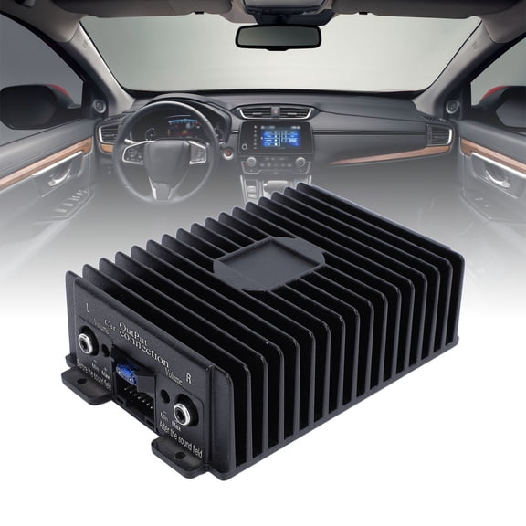 CAJA AMPLIFLADORA DSP DE NAVEGACIÓN, ALTAVOZ ESTÉREO PARA COCHE, Amplificador DSP, Realización de Sonido de Alta Potencia, Radio, Subwoofer de SuperGraves