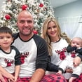 thumbnail image 4 of Conjuntos de pijamas familiares a juego para niños, pijamas navideños, top con estampado de letras y pantalones a cuadros, pijamas, ropa de dormir, 4 of 6