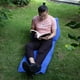 thumbnail image 4 of 2 Piezas Inflable Camping Tumbona Almohada Trasera Cojín Silla Cama de Aire, 4 of 9