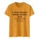 thumbnail image 5 of Camiseta con estampado sarcástico para mujer - Camiseta informal de manga corta con frases divertidas, 5 of 5
