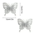 thumbnail image 3 of Fiudx Mariposas Huecas con Purpurina Dorada, Decoración para Árbol de Navidad y Boda, Versátiles para Cajas de Regalo, Ideal para Fiestas Navideñas, Elegante Juego de Adornos, 13 X 12 Cm., 3 of 6