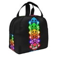 thumbnail image 2 of Geometry Dash Lunch Bags Lunchbox Portable Tote Bag Insulated Bento Bag Reusable Meal Holder, 2 of 8