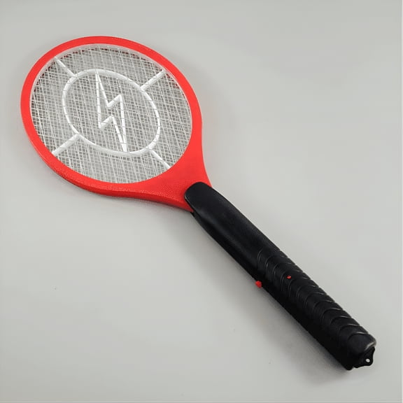 HIBIBUD Electric Fly & Mosquito Swatter Racket - Outdoor/Indoor Killer for Flies,Battery-Operated Tennis Killing Zap,3000 Volts Electronic Catcher