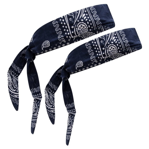 Cool Wrap Bandana (Navy 2 Pack)