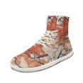 thumbnail image 6 of Wismoutput Tree Branch Print Barefoot Shoes Comfortable High Top Casual Shoes for Men Boys Wide Width Size 5.5-14, 6 of 7