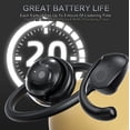 thumbnail image 2 of Outside Open Ear Earbuds Wireless Bluetooth Out of Ear Open Ear Headphones Outside The Ear Wireless Ear Hanging Bluetooth Headset Bone Air Conduction Earbuds Headphones Open Ear Buds Over Ear, 2 of 7