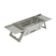 thumbnail image 4 of Parrilla de carbón Parrilla de barbacoa Parrillas de leña ajustables portátiles Parrilla plegable Mesa Barbacoa Parrilla de carbón para playa Camping 42x21cm, 4 of 7