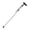 Silver, variant on Outdoor Folding Trekking Pole with Ergonomic Handle Portable Lightweight Men Women Seniors Travel Collapsible Walking Stick Climbing Crutch Cane