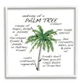 thumbnail image 3 of Stupell Industries Tropical Palm Tree Educational Plants Flora Diagram Graphic Art White Framed Art Print Wall Art, Design by Dishique, 3 of 5