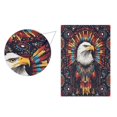 thumbnail image 5 of Yayeee Garden Flag 28"x40" Double Sided Outdoor Yard Lawn Holiday Decorations, Brown Abstract Eagle, 5 of 6