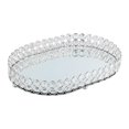thumbnail image 2 of MesaSe Oval Mirror Candle Centerpiece Serving Decorative Plate Tray S  M  L - L, 2 of 6