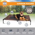 thumbnail image 2 of Pet Products - Cama elevada para Perros al Aire última intervensión, Cama de enfriamiento elevada con Malla Transpirable Lavable para Perros XL, Cama elevada portátil para Mascotas, Cama Hamaca, 2 of 9