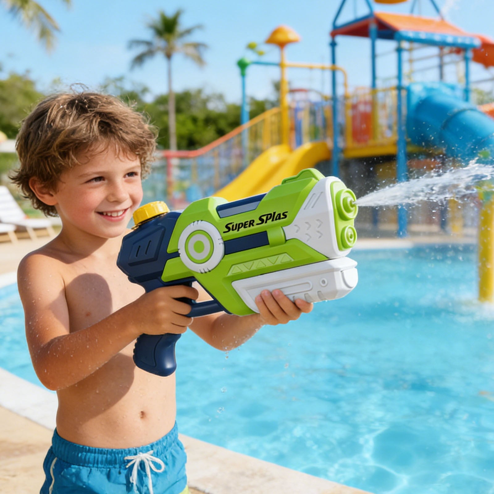 Water Guns - Summer Soaker Squirt Guns,Outdoor Toy for Swimming Pool Yard Lawn Beach